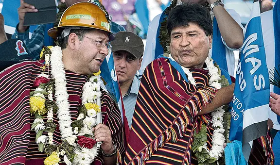 Evo Morales y Luis Arce: un divorcio político quiebra al MAS
