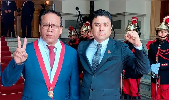 Guillermo Bermejo y Roberto Sánchez se retiraron del Congreso antes de que inicie mensaje de Boluarte