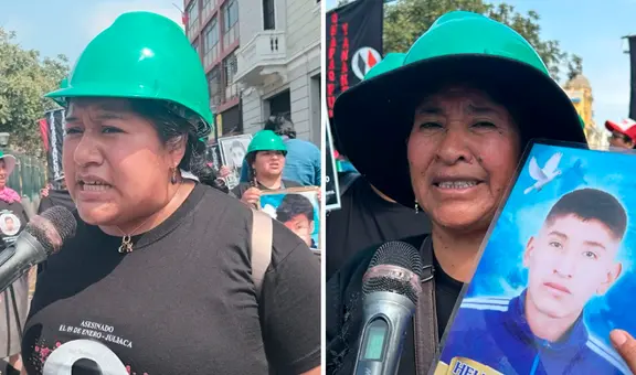 Familiares de fallecidos en protestas participaron en marcha en Lima: "Queremos que se haga justicia"