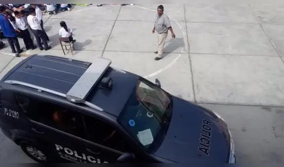 Piura: joven ingresa a colegio con cuchillo y ataca a estudiante y director