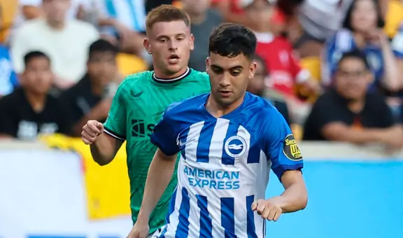 Newcastle venció 2-1 a Brighton por la Premier League Summer Series 2023