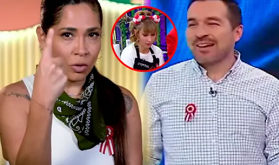 Katia Palma le hizo escena de ‘celos’ a Giacomo Bocchio por alentar a Belén: "Te estoy viendo"