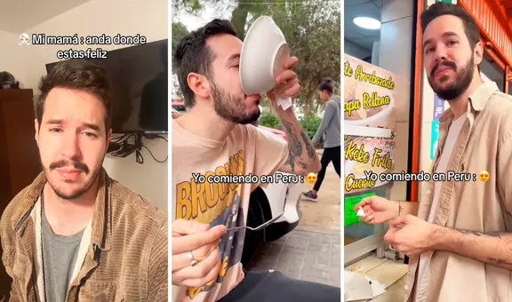 Mamá le aconseja que vaya donde sea feliz y canadiense va a puesto de comida: “Me enamoré de Perú”