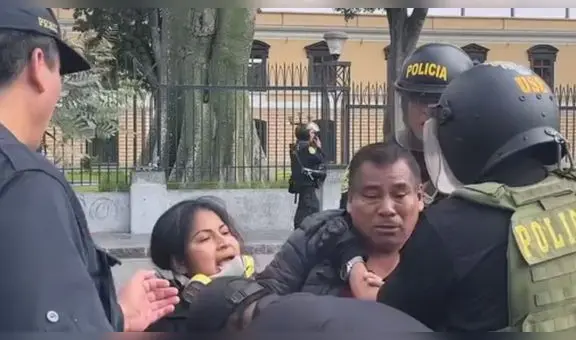 Protestas en Lima: graban detención de dirigente de Carabayllo por supuestos disturbios