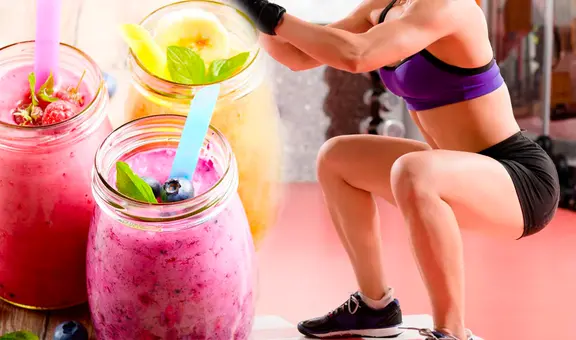 Batidos caseros que te ayudarán a aumentar masa muscular en las piernas y los glúteos