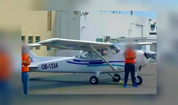 Esta es la avioneta Cessna 172 desaparecida en mar de Trujillo con cuatro tripulantes a bordo