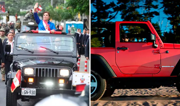 Dina Boluarte: este es el PRECIO y MODELO de la Jeep que utilizó en la Parada Militar 2023