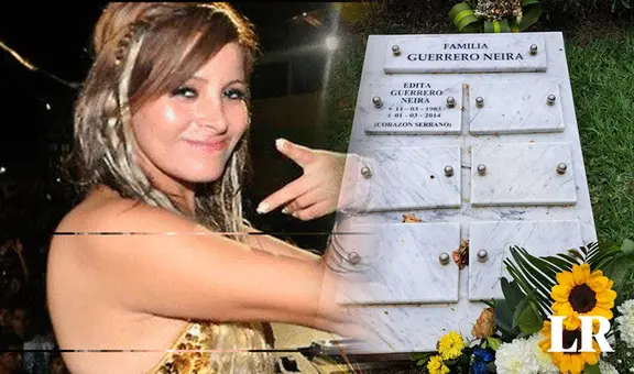 Corazón Serrano: a 9 años de la muerte de Edita Guerrero, sus seguidores siguen visitando su tumba