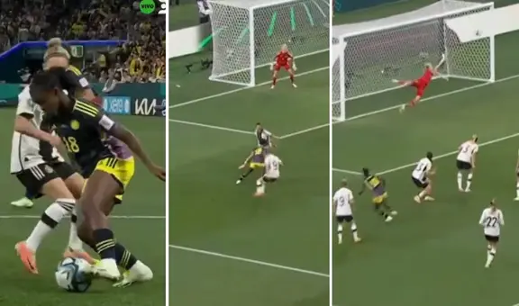 Así fue el golazo al ángulo de Linda Caicedo en el histórico triunfo de Colombia sobre Alemania