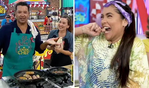 Papá de Ale Fuller pone nerviosa a Katia Palma con peculiar piropo en 'El gran chef: famosos'