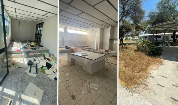 'Canibalizan' moderno local de la UAP en Piura que fue incautado por la Fiscalía