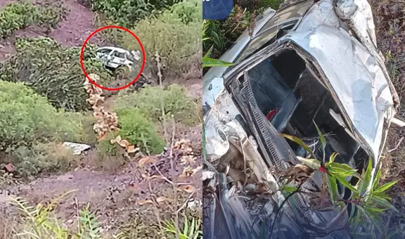 ¡Viaje fatal! Auto cayó a abismo y dejó 5 fallecidos en Ayacucho