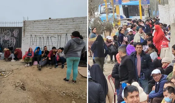 La Molina: más de 100 personas hacen cola durante horas por presunto ofrecimiento de lotes