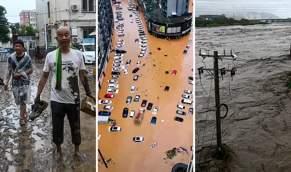 Alerta máxima en China por tifón Doksuri: fuertes lluvias dejan 5 fallecidos y 100.000 evacuados