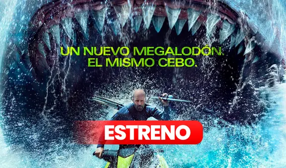‘Megalodón 2’ [ESTRENO]: cuándo verla, tráiler, reparto y todo sobre la película con Jason Statham