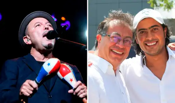 Rubén Blades dedica icónica canción a Gustavo Petro tras captura de su hijo: “Familia es familia”