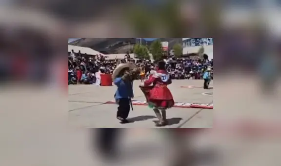 Niños la rompen bailando huayno con caja en La Libertad: “Así se baila”