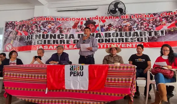 Coordinadora Nacional de Lucha anuncia nueva jornada de marcha para este 12 de octubre