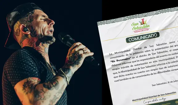 ¡Otra vez! Cancelan por segunda vez concierto de Ke Personajes en Cusco