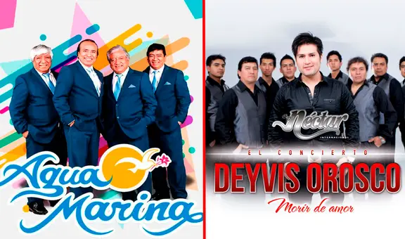 Agua Marina y Néctar: ¿cuánto cuesta contratar a cada uno de estos grupos de cumbia?