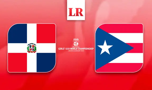 Rep. Dominicana vs. Puerto Rico, EN VIVO: horario y dónde ver el Mundial de Voleibol Femenino Sub-19