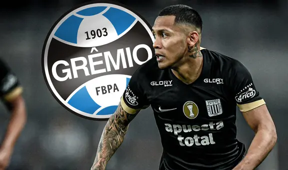 Bryan Reyna: el plan B de Gremio si no se concreta el fichaje del extremo de Alianza Lima