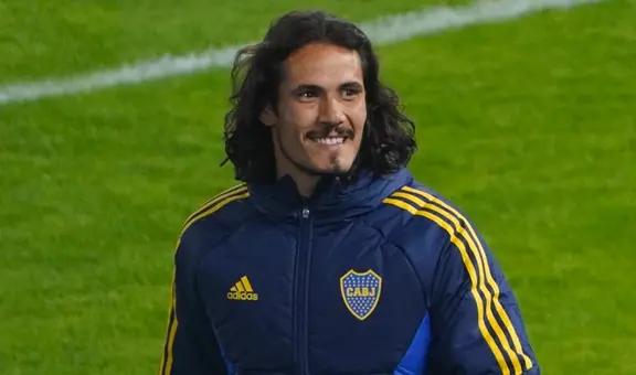 ¡Ovación total en La Bombonera! Edinson Cavani fue presentado en Boca Juniors