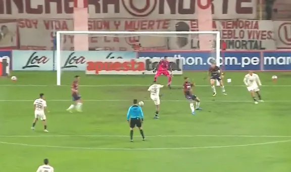 ¡Golazo! Edison Flores anota el 2-0 de Universitario tras gran asistencia de Andy Polo