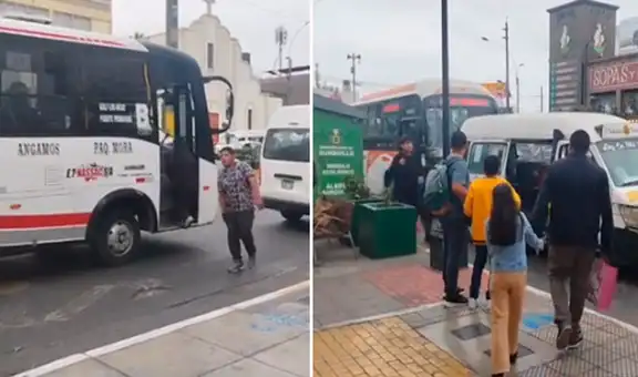 Brasileño queda en shock al ver a cobradores gritando para llamar pasajeros: “Perú es otro level”