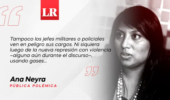 Tres horas de palabras sin acciones, por Ana Neyra
