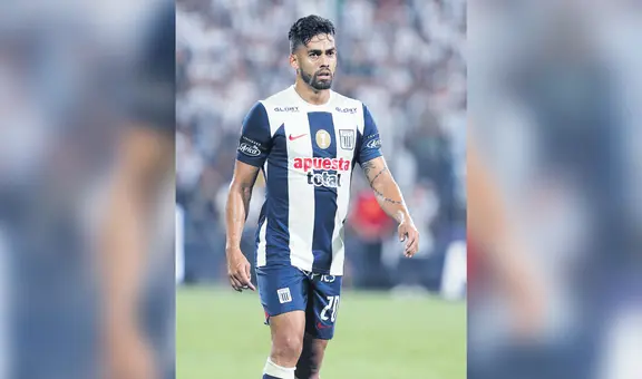 Alianza Lima: Andrés Andrade se pierde el resto del año