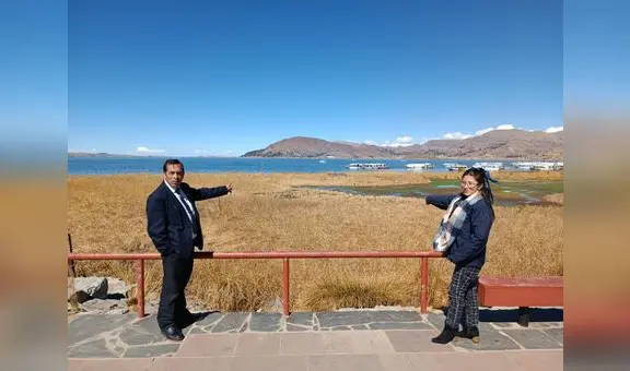 Puno: nivel del Titicaca desciende más de un metro por falta de lluvias