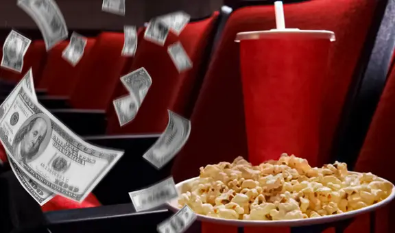 ¡Cuatro tipos de canchita! Youtuber revela lo que se come en el cine más caro de Lima