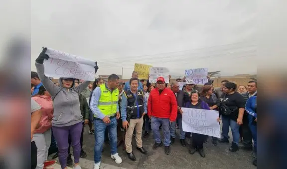 Vecinos realizan plantón exigiendo el retiro de los peajes de Puente Piedra