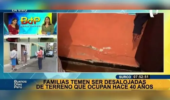 Surco: vecinos son amenazados de desalojo de terrenos que ocupan hace 40 años