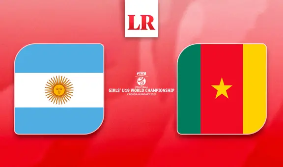 Argentina vs. Camerún EN VIVO: horario y dónde ver el partido del Mundial de Vóley Femenino Sub-19