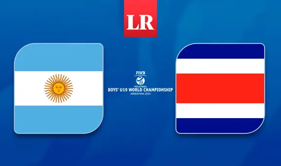Argentina vs. Costa Rica, EN VIVO, Mundial de Vóley Masculino Sub-19: horario y dónde ver el partido