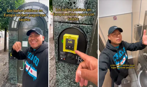 Latino muestra la peculiar forma de pago para ingresar a un baño público en Suecia