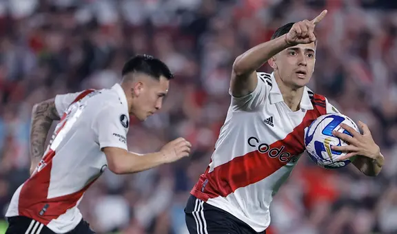 Con doblete de Pablo Solari, River Plate remontó 2-1 a Inter de Porto Alegre por Copa Libertadores
