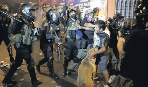 Protestas: piden a EE.UU. que revise la venta de armas antimotines al Perú