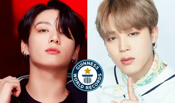 Jungkook y Jimin de BTS: ¿cuáles son los 2 nuevos récords de Guinness que cada uno marcó?