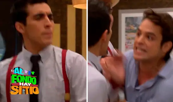 'Al fondo hay sitio': Cristóbal explota contra 'Jimmy' tras beso a Laia