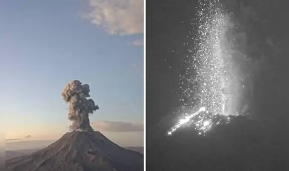 Volcán Ubinas incrementa su proceso eruptivo: emitió fragmentos balísticos de lava