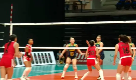 Perú perdió 0-3 contra Brasil por la fecha 2 del Mundial de Vóley Sub-19