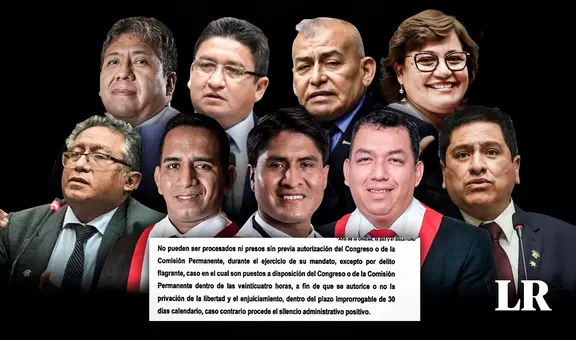 Congreso: Investigados en caso Los Niños plantean restituir la inmunidad parlamentaria