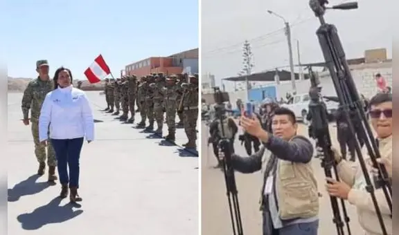 Periodistas denuncian maltrato del equipo de prensa del Gobierno en visita de Boluarte a Arequipa