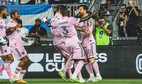 Con doblete de Lionel Messi: Inter Miami ganó 3-1 a Orlando City y avanzó en la Leagues Cup