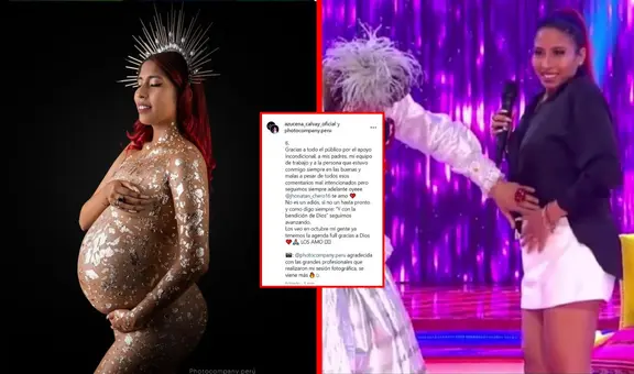 Azucena Calvay anuncia su retiro momentáneo de los escenarios: "Los veo en octubre, mi gente"