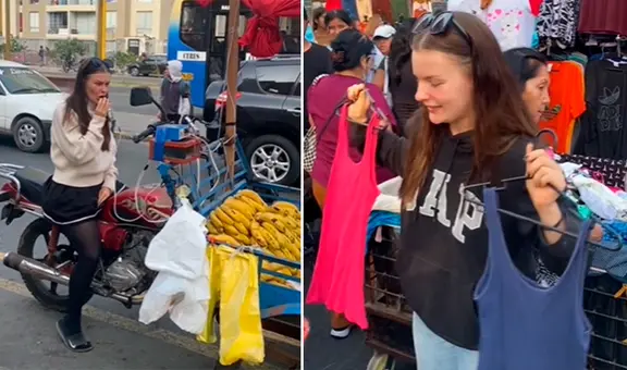 Rusa sorprende con su nuevo trabajo en Perú y se vuelve viral: “Buena vendedora”