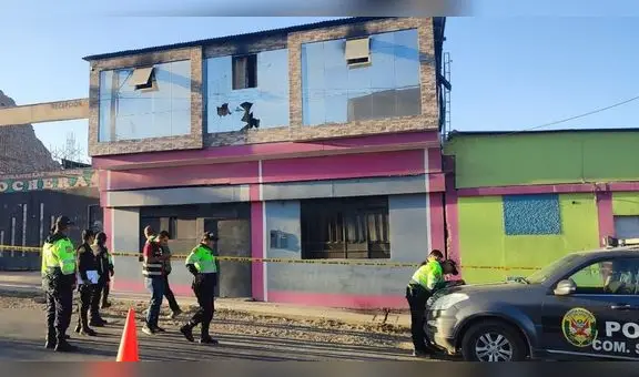 Moquegua: 2 niños mueren durante incendio de club nocturno
